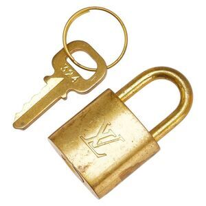 Louis Vuitton Cadena Padlock Key Set